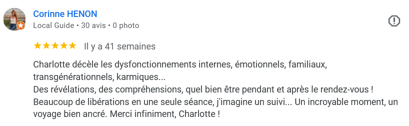 Témoignage d’accompagnement vers la sérénité avec coaching, thérapie et constellation familiale – libérations émotionnelles et transformation